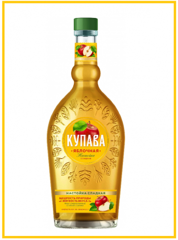 Настойка Купава Яблочная сладкая 0,5л. 19% Россия