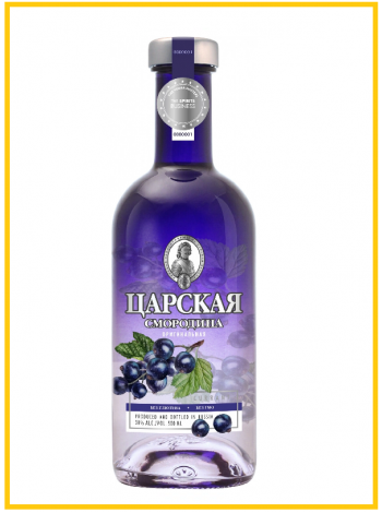 Настойка горькая Царская Оригинальная Смородина 0,5л. 38% Россия