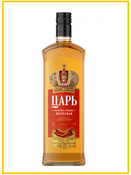 Настойка горькая Царь перцовая 0,5л. 38-40% Россия Настойка горькая Царь перцовая 0,5л. 38-40% Россия