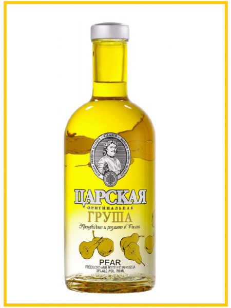 Настойка горькая Царская Оригинальная Груша 0,5л. 38% Россия