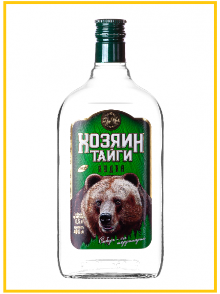 Водка Хозяин тайги 0,25л. 40% Россия