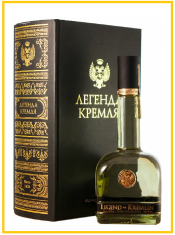 Купить Водка Легенда Кремля (книга)0,7л. 40% Россия в алкомаркете Изобилие вин