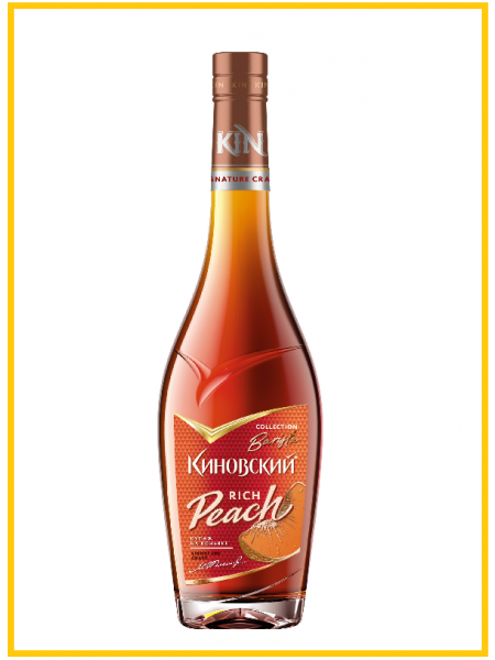 Настойка полусладкая Киновский Рич Пич на основе коньяка. Коллекция Баристо 0,5л. 35% Россия Настойка полусладкая Киновский Рич Пич на основе коньяка. Коллекция Баристо 0,5л. 35% Россия
