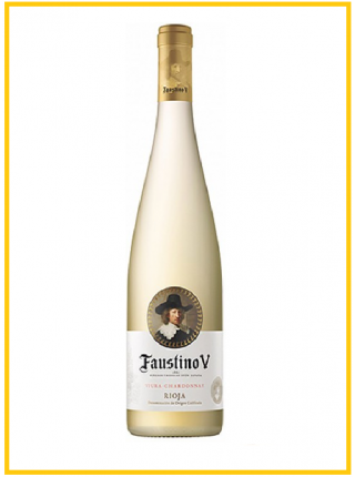 Вино Фаустино VII Виура бел. сух. 0,75л. 12% Испания