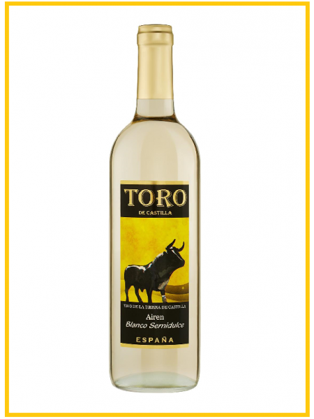 Вино Торо де Кастилья Айрен бел. п/сл. 0,75л. 10-15% Испания