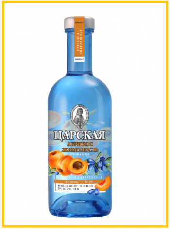 Настойка горькая Царская Оригинальная Абрикос Жимолость 0,5л. 38% Россия
